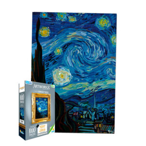Rompecabezas X 1000 piezas Obras De Arte La Noche Estrellada
