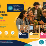 Banner TITI fondo amarillo: Personas reales. Conexiones reales. Oportunidades que transforman.